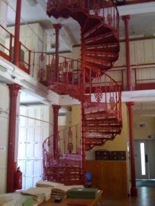 Victorian spiral staircase